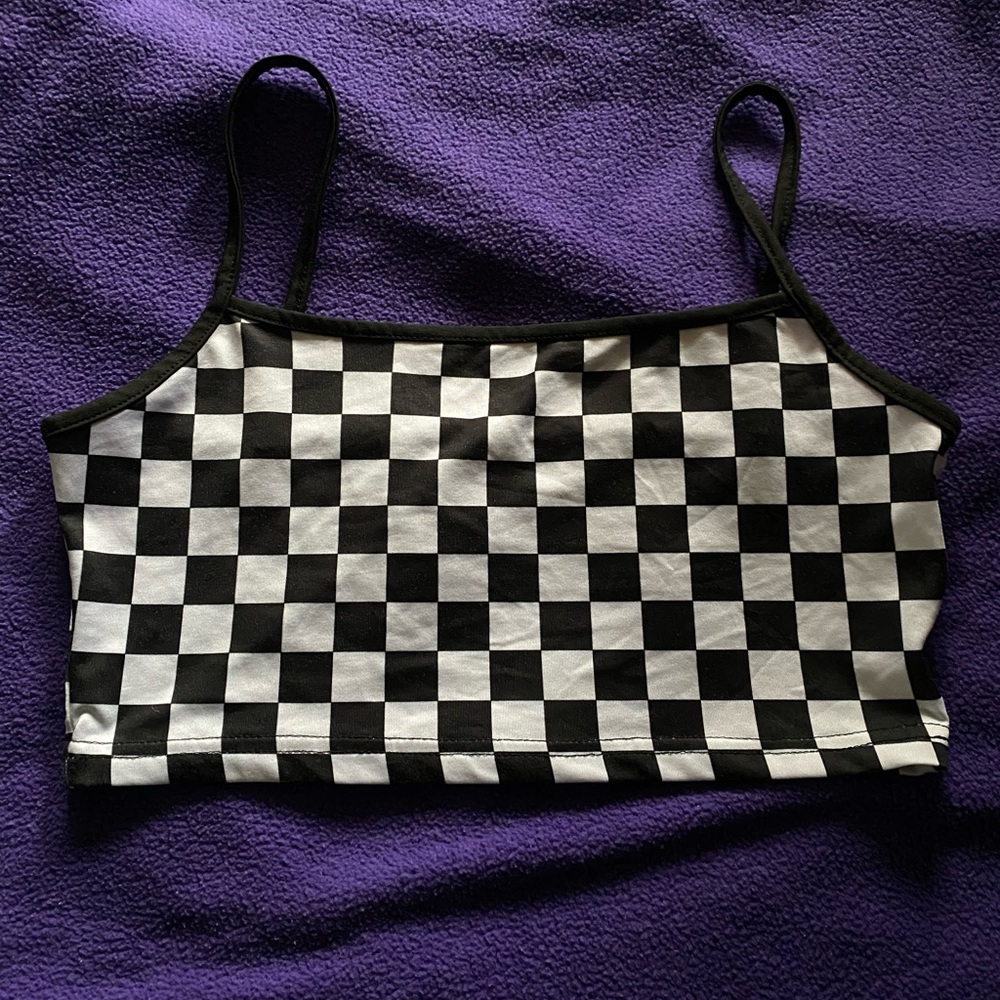 Crop Top Checker